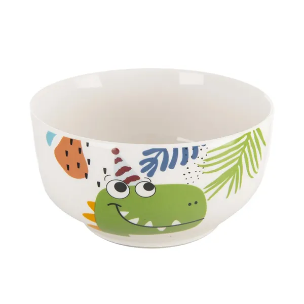 Porcelánový hrnček + miska sada dino 0,35 l O0496