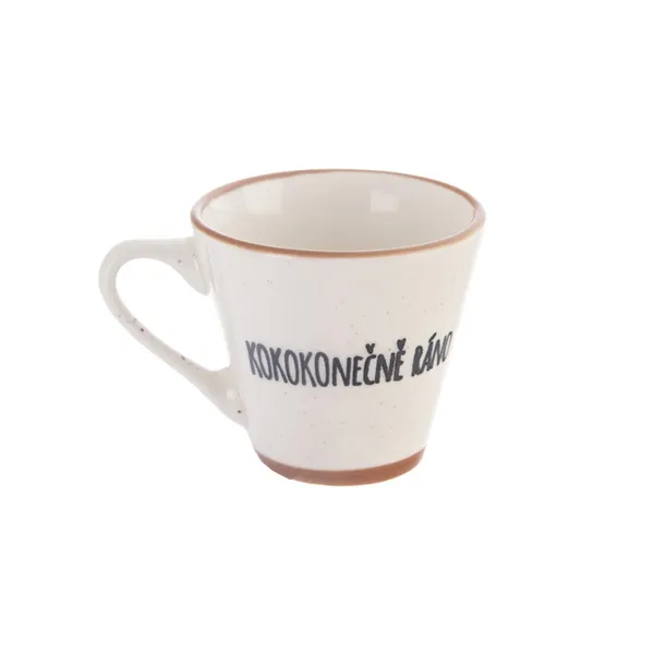 Hrnček porcelánový STATEK sliepka espresso O0542