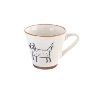 Hrnček porcelánový STATEK pes espresso  O0543