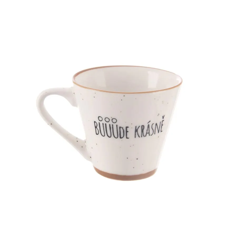 Hrnček porcelánový STATOK krava espresso O0546